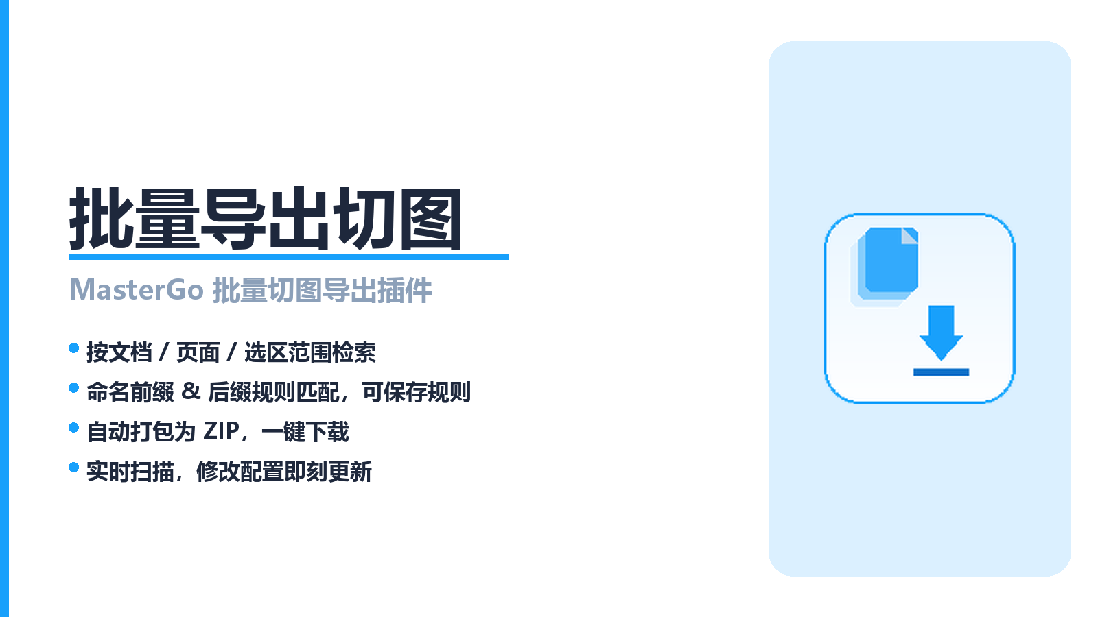 批量导出切图封面