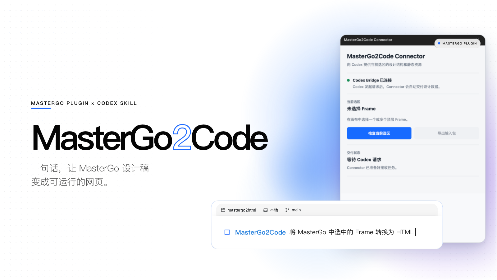 MasterGo2Code Connector封面